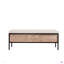 Banc de rangement 48 po en lin recouvert de banc de rangement-429153667