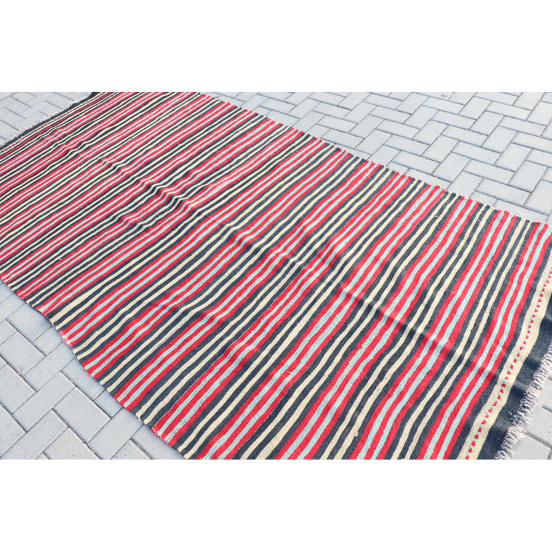 Grand kilim turc rétro beige pour la décoration et le style bohémien de la chambre à coucher