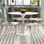 Lade Modern Lucite Dining Chairs – Fully Assembled Stackable Transparent Acrylic Chairs for Kitchen or Dining Room-22458886-124798131