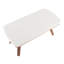 Banc Mid-Century moderne en bois naturel et tissu crème-1945603017-1945603020