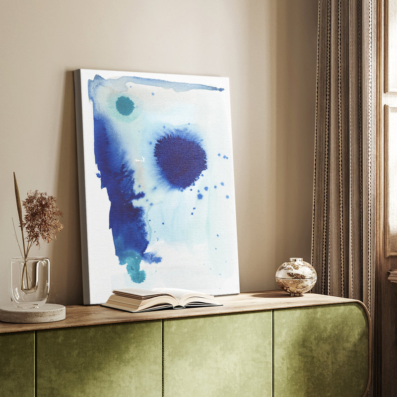 Spare Blue II - galerie sur mesure, H 48 po x l 32 po