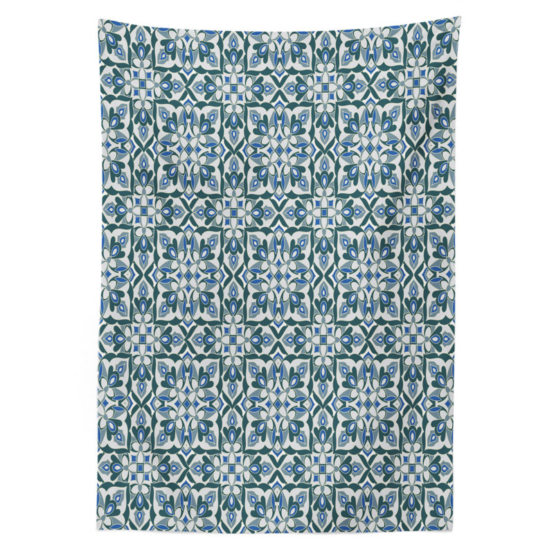 Geometric Tablecloth, 84" x 60"