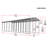 Galvanized Steel Rv Carport, 14X51X14-48451740