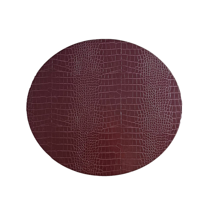 Dovi Faux Leather Oval Placemats