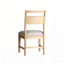 Chaise de salle à manger rembourrée Brienne-2116000935