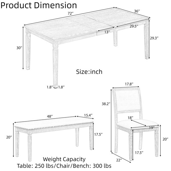 Dimensions du produit