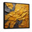 «Vibrant Solstice Mustard Yellow - Abstract», reproduction d'art sur toile encadrée-1632595095-1632595099