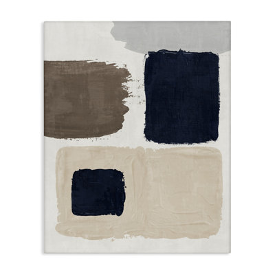 «Neutral Blocked Shapes Floater», art mural par Nina Blue