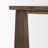 Rectangular Dark Brown Solid Wood Dining Table
