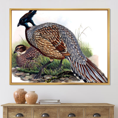 Rétro animaux de campagne rétro - peinture sur toile
