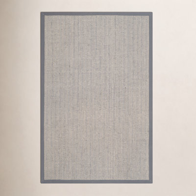 Brown Gray Jute Rug