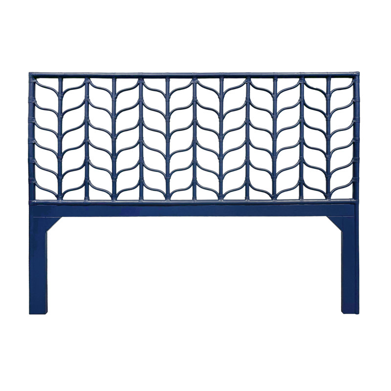Ivy Twin Headboard And Nightstand Set – Navy Blue, 3 Pcs: 1 Headboards, 2 Nightstand, Queen, Navy Blue