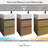 Albizu 104" Wall-Mounted Double Bathroom Vanity-69315970