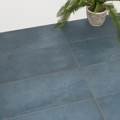 Fuse 12" x 24" Porcelain Metallic Look Wall & Floor Tile (13.56 sq. ft./ box)