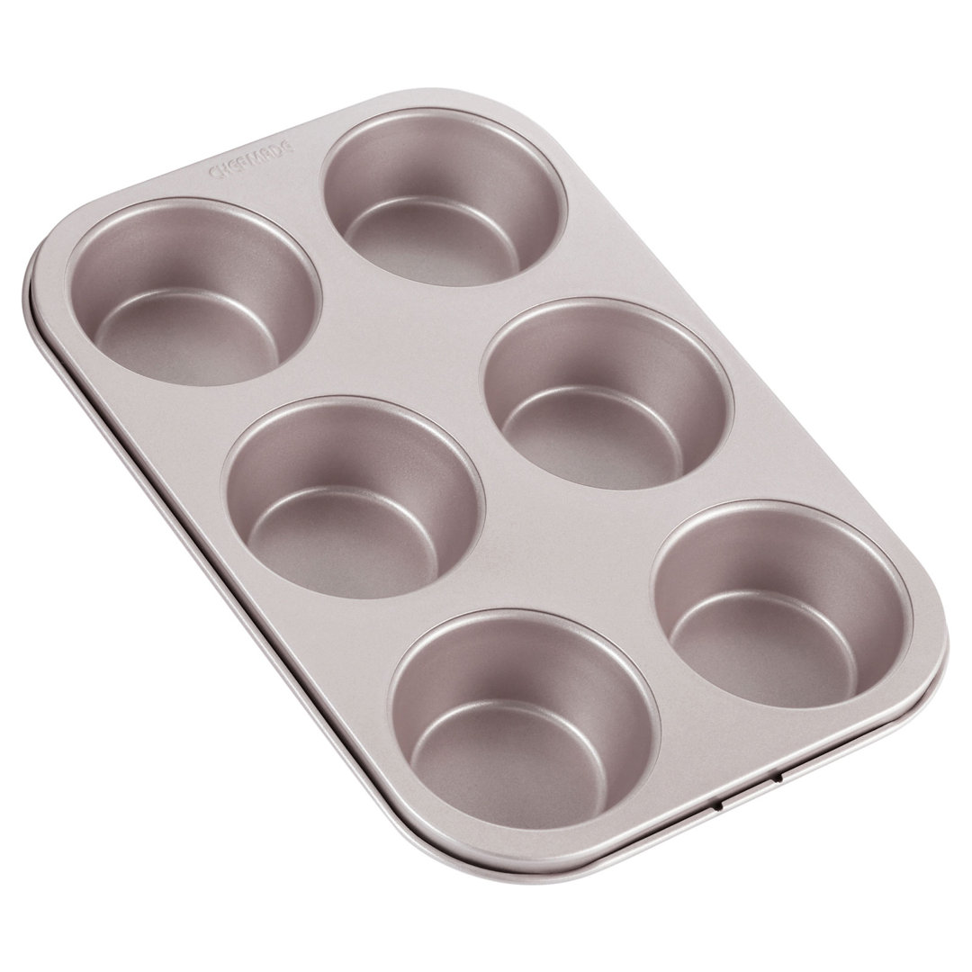 CHEFMADE 6 Cavity Muffin Cake Pan CHEFMADE 