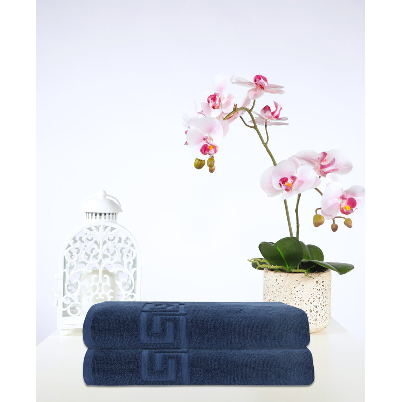 Duplantis Turkish Cotton Midweight Jacquard Bath Sheet