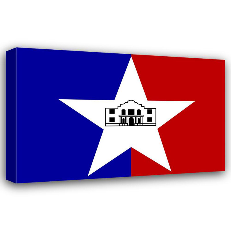 San Antonio, Texas, 12" H x 18" W