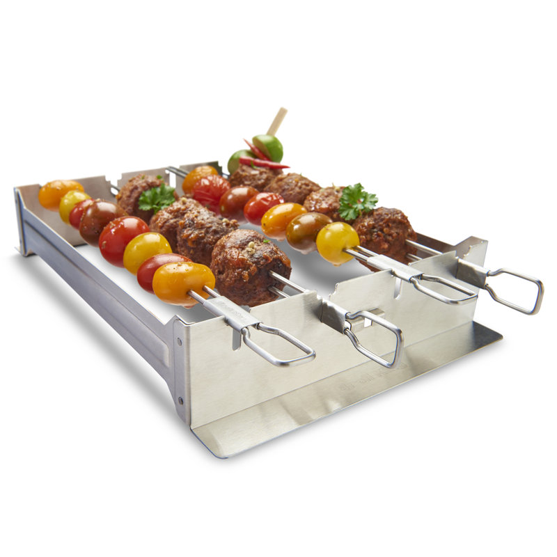 Broil King Stainless Steel Narrow Kebab Rack