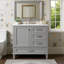 Ensemble de meuble-lavabo moderne avec lavabo 30 po, meuble-lavabo moderne avec porte à fermeture douce et 3 tiroirs, structure en bois massif-96333411