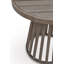 Ensemble de 3 chaises d'extérieur avec coussins et table Conon