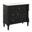 Meuble-lavabo 36 po avec lavabo, tiroir basculant, porte à fermeture en douceur, meuble-lavabo moderne avec tablette réglable-1994068702