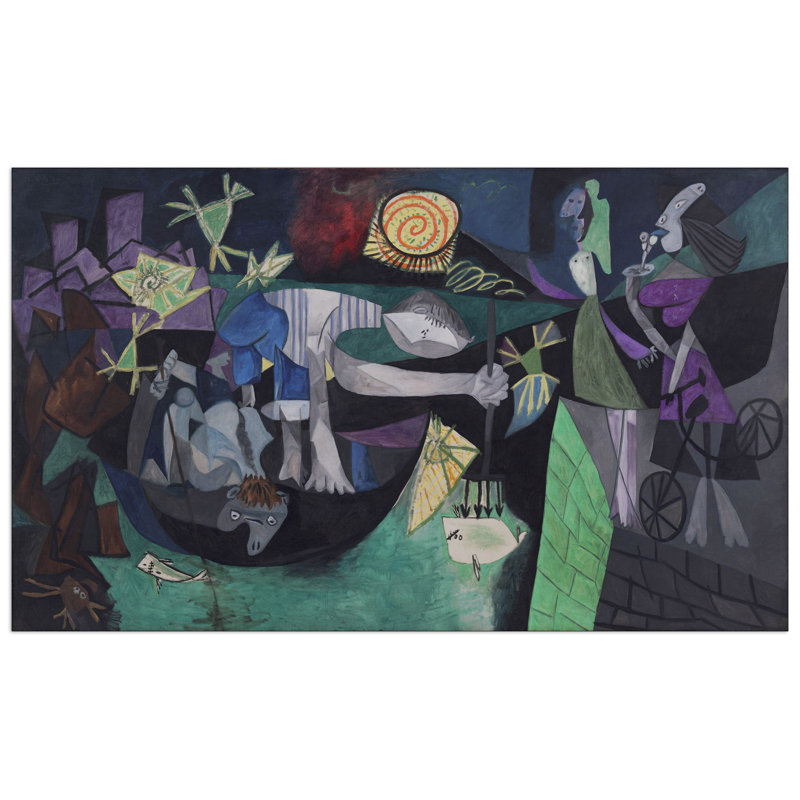 Pablo Picasso - No Frame Print on Wood