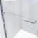 Alliance Pro 56" W x 76" H Bypass Semi-Frameless Shower Door with ClearMax Technology