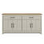 Limestone Alezae 4 Door 2 Drawer Multifunctional Sideboard-112369030