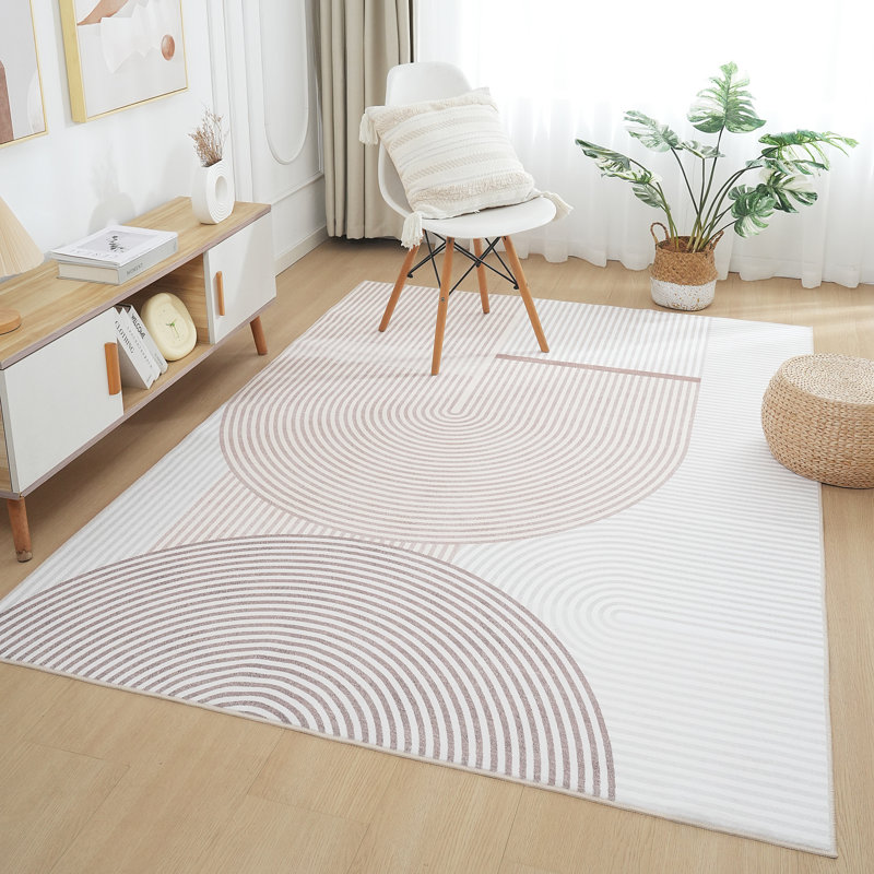Tapis lavable Ketter Circles 5 x 7