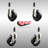 Rubber Casters