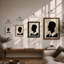 Silhouetted Profile Minimalist - Print-978690757-978690759