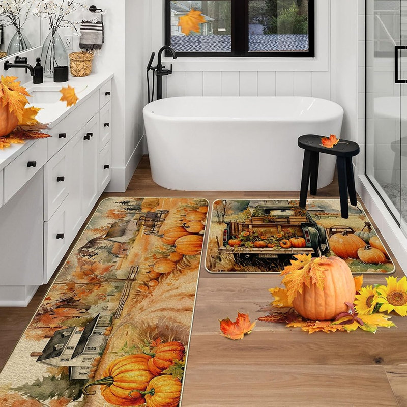 Ensemble de tapis de cuisine 2 pièces