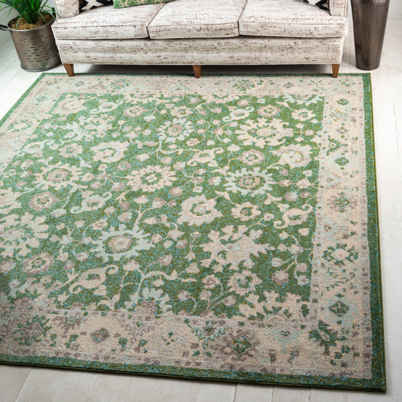 Kalf Abstract Indoor Rug, Square 8'