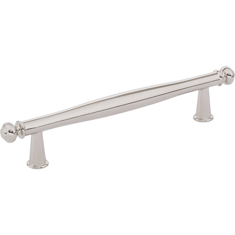 Coddington Bar Pull, Polished Nickel, 5 1/16" Center To Center