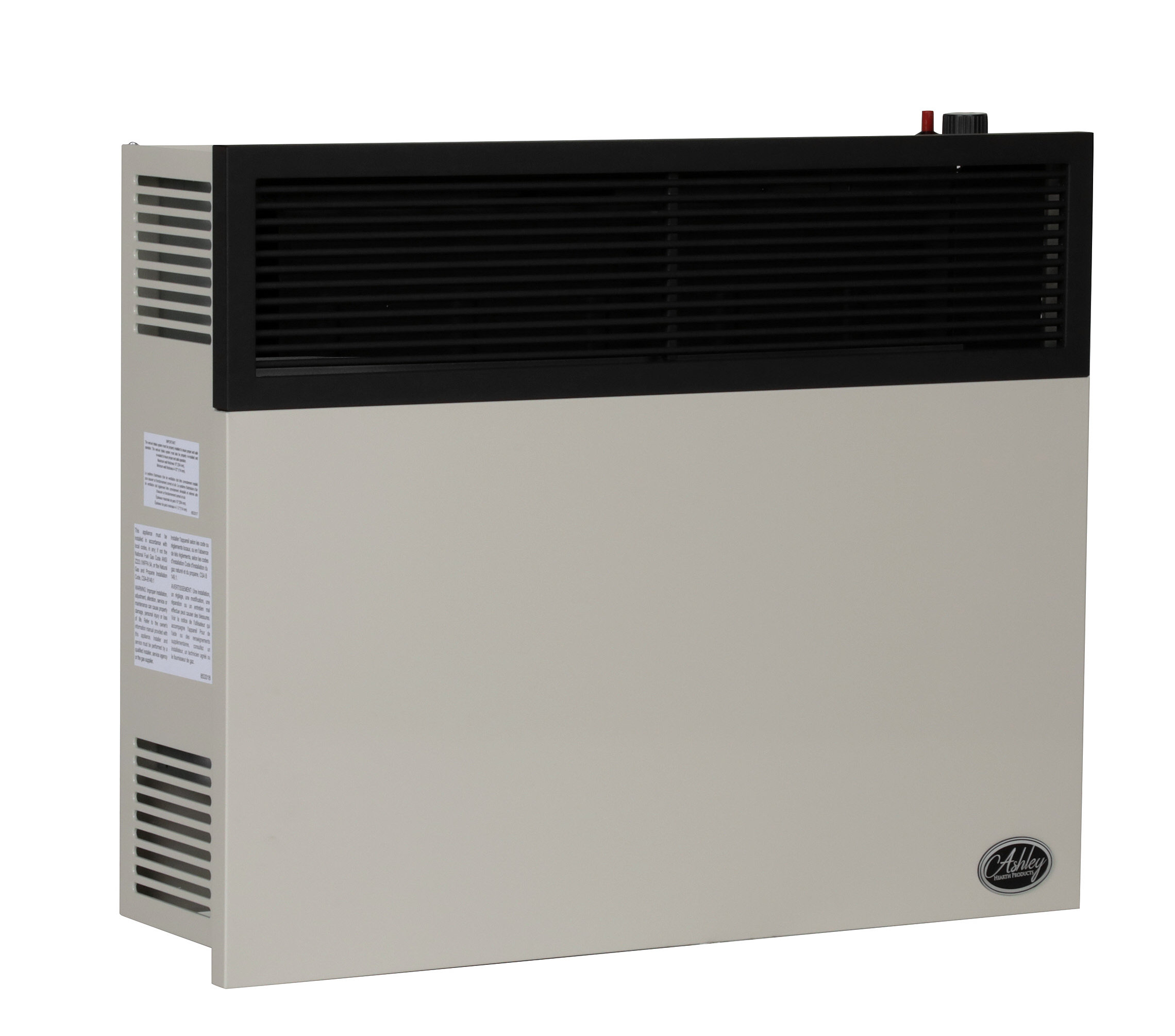 Ashley Hearth 25,000 BTU Direct Vent Convection Wall Mounted Heater ...