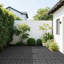 Carreaux de terrasse en plastique emboîtables-113414429