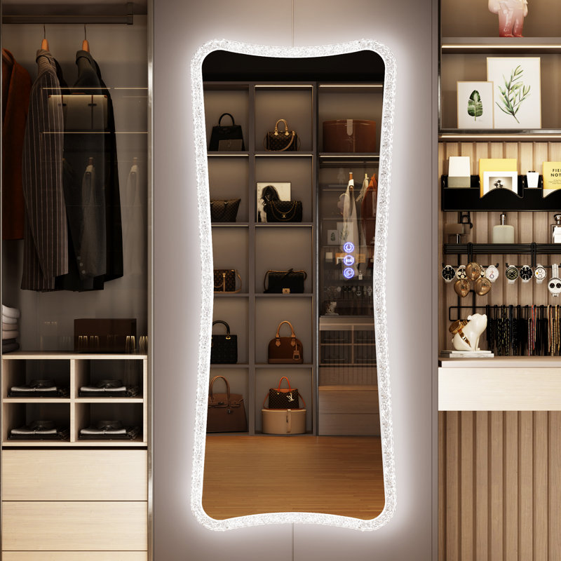 Miroir pleine grandeur avec lumières Eann