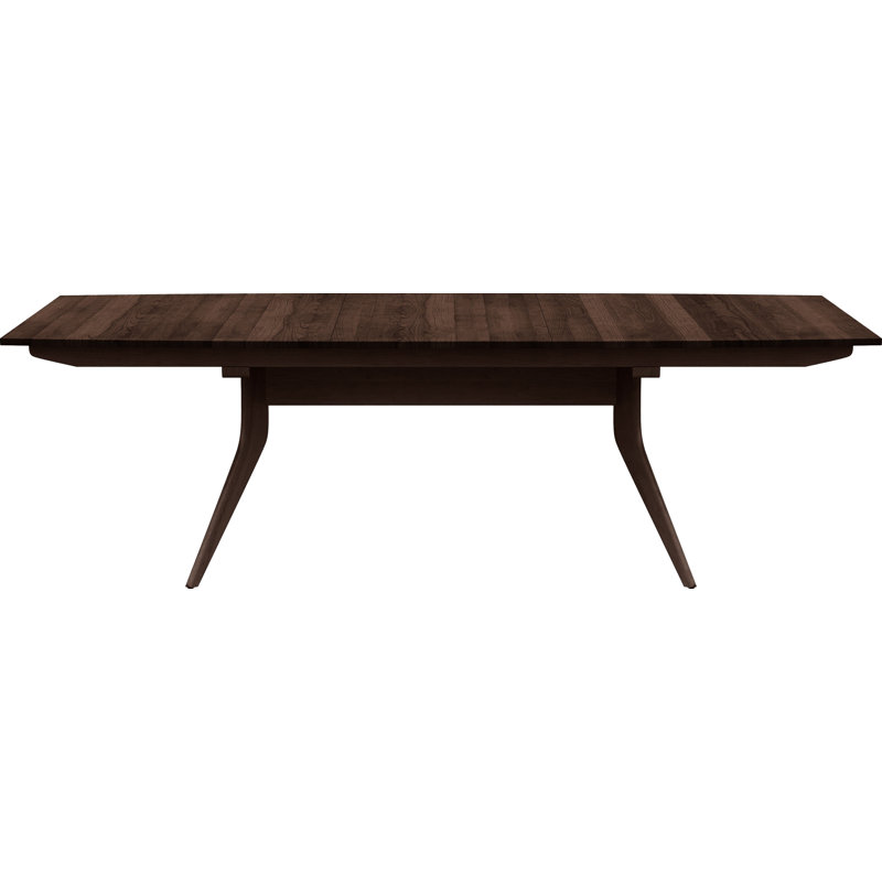 Catalina Trestle Extensions Table, Smoke Cherry, 30" H x 60" L x 40" W