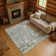 Premium Machine Washable Lubbers AMF1752 Lattice Rug