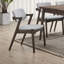 Ensemble de chaises de salle à manger de style Mid-Century moderne 2 pièces