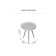 Castiglia Solid Wood Tray Top End Table