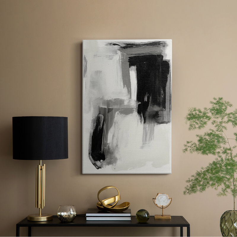 Série ABSTRACT DCCL XXII - Toile tendue avec châssis de qualité supérieure - Prêt à être accroché, H 27 po x l 18 po