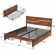 Starnisha Bed Frame with 4 Drawers, Platform Bed with Storage, No Box Spring Needed