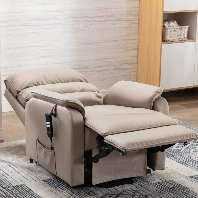Ein Faux Leather Lift Assist Recliner