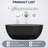 Marfa 59'' x 30'' Runway Semi Transparent Resin Freestanding Soaking Bathtub-102880149