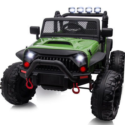 Ride-On Toys 24 Volt 2-Seater Ride on Truck Electric Car for Big Kids with Remote, Bluetooth
