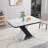 Stretchable Square Dining Table(Only Table)-12472002-12472003