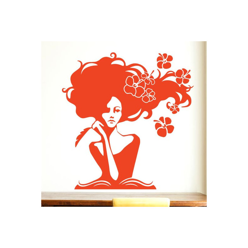 Wall Decal, Orange