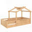 Lit de plancher avec garde-corps et toit-1242940306-1242940307
