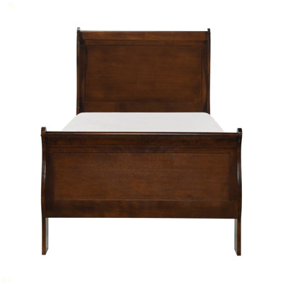 Lit-bateau classique de style Louis Philipe